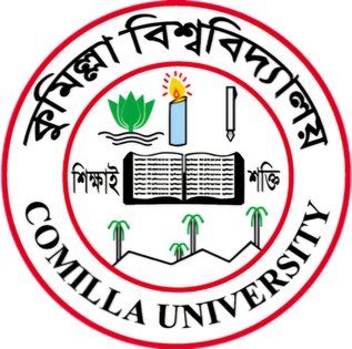 Comilla University logo